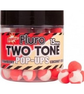 15mm Two Tone Pop Ups - Strawberry & Coconut cream (DY593) 