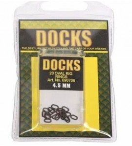 20 Oval Rig Rings 4.5mm (690706)