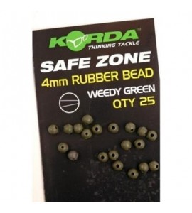 4mm Korda Rubber Beads - Weed (K4RBG)