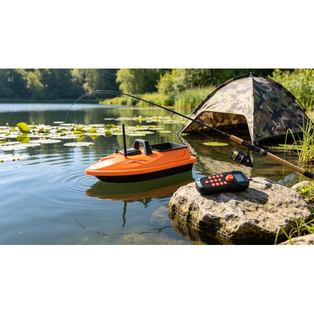 V805 WITH GPS BAIT BOAT