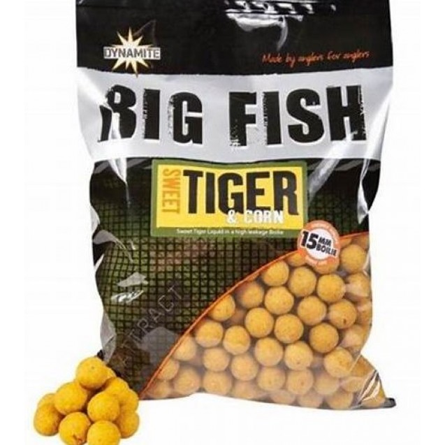  1kg 15mm Big Fish Sweet Tiger & Corn - (DY1005)