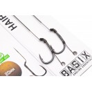 Basix Hair Rigs Wide Gape Size 6 [HBX015]