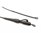 Basix Lead Clip Leaders 50lb - Camo Green 2Pcs [HBX020]