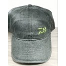 Daiwa Trucker Washed Oil Skin 6 Panel Cap - OLIVE