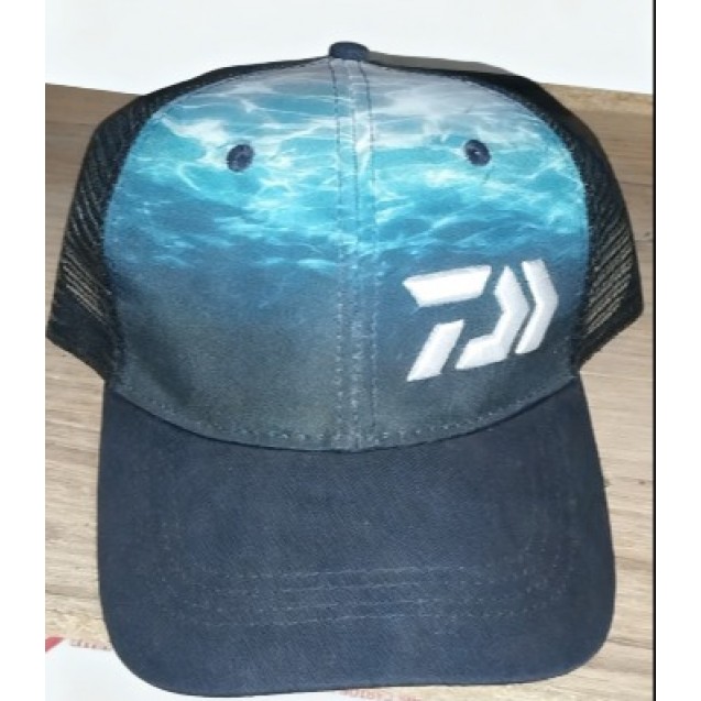 Daiwa Trucker Mesh Curve Peak Navy/white Cap 
