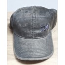 Daiwa Trucker Washed Oil Skin 6 Panel Cap - CHARCOAL
