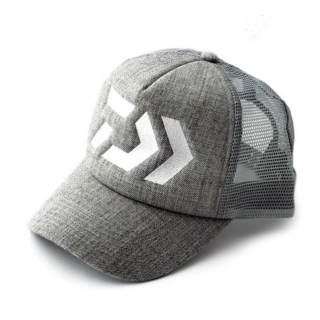Daiwa Trucker Premuim Grey/White Cap - UFLEX 5P CURVED PEAK