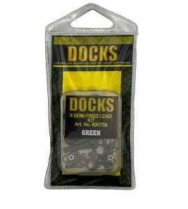 5 Semi Fixed Lead Kit - Green (690738)