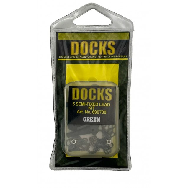 5 Semi Fixed Lead Kit - Green (690738)