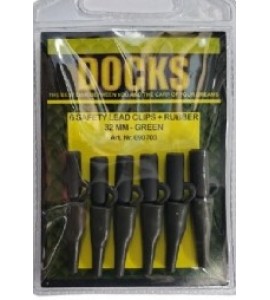 Safety Lead Clips + Rubber 32mm (690703)