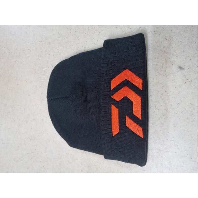 Beanie Knitted Black/Orange - Daiwa