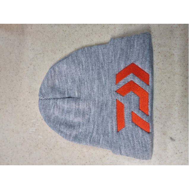 Beanie Knitted Grey/Orange - Daiwa