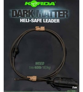 40lb Dark Matter Heli Safe Leaders  weed 1m