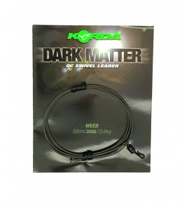 Dark Matter QC Swivel Leader Weed 50cm - 30lb