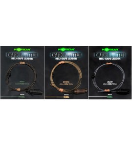 30lb Dark Matter Heli Safe Leaders - weed 50cm (KSZ50)