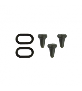20 Cone Ring Stops & 10 Oval Rings -Dark Green (690734)