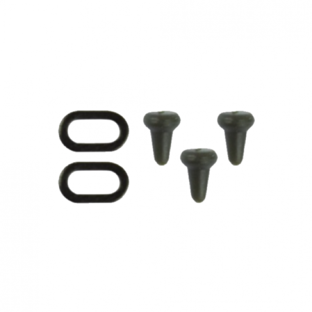 20 Cone Ring Stops & 10 Oval Rings -Dark Green (690734)