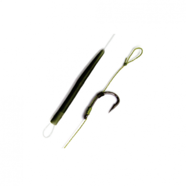 Carp Rig - Fluorocarbon Combi Rig 20lb - Size 6 (691209)