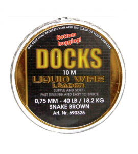 Liquid Wire 40lb Snake Brown 10m (690325)