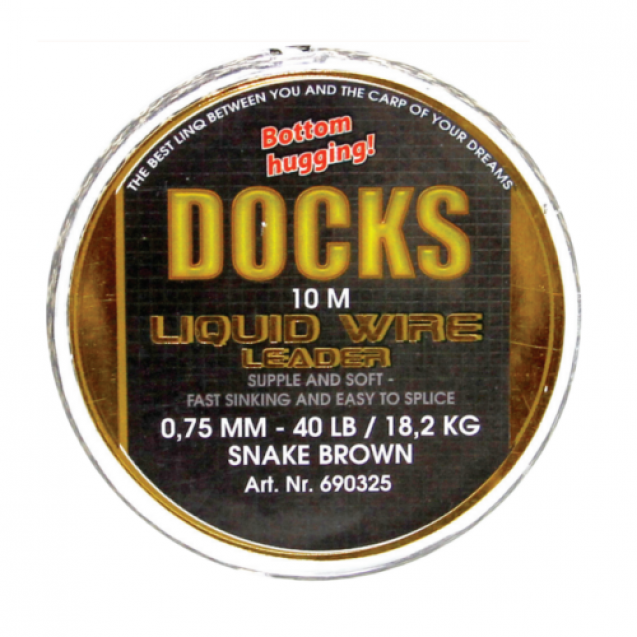 Liquid Wire 40lb Snake Brown 10m (690325)