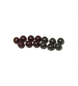 Soft Beads 6mm - Brown