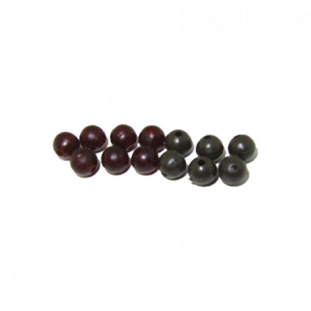 Soft Beads 6mm - Brown