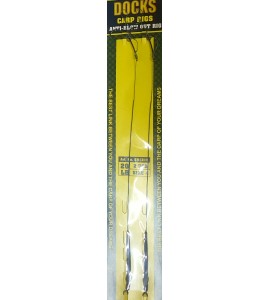 Carp Rigs - Anti-Blow Out Rig 20lb- Size 4 (691215)