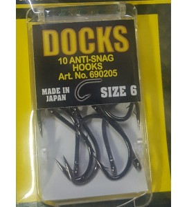 Size 6 - Anti-Snag Hooks (690205)