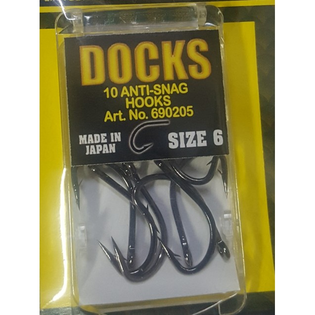Size 6 - Anti-Snag Hooks (690205)