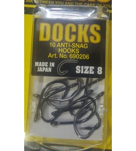 Size 8 - Anti-Snag Hooks (690206)
