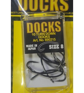 Size 8 - Turn Down Hooks (690215)