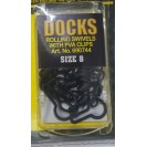 Size 8 - Rolling Swivels with PVA Clips (690744)