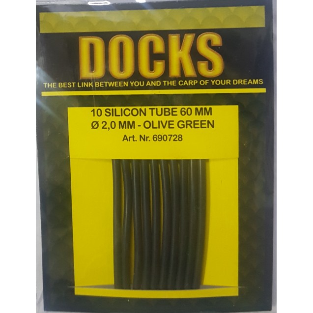 Silicon Tube  2.0mm Olive Green 