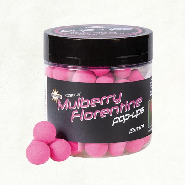 15mm Mulberry Florentine Fluro Pop Ups (DY1615)