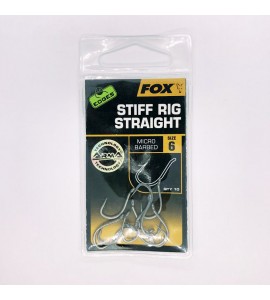 Size 6 Stiff Rig Straight Hooks (CHK162)