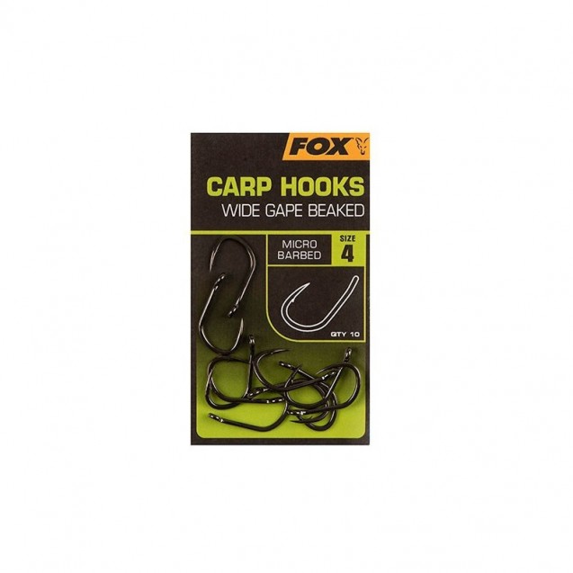 Size 4 Wide Gape Beaked Carb Hooks - CHK228