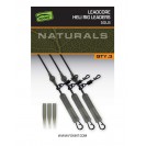  50lb Leadcore Heli Rig Leaders - Natural - CAC853