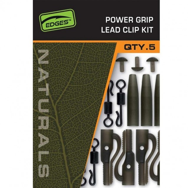 Power Grip Lead Clip Kit - Naturals - CAC843