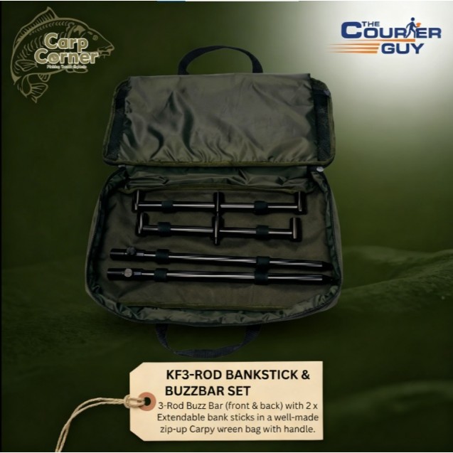 KFG 3 Rod Bankstick And Buzzbar Kitback 28cm (3007130)