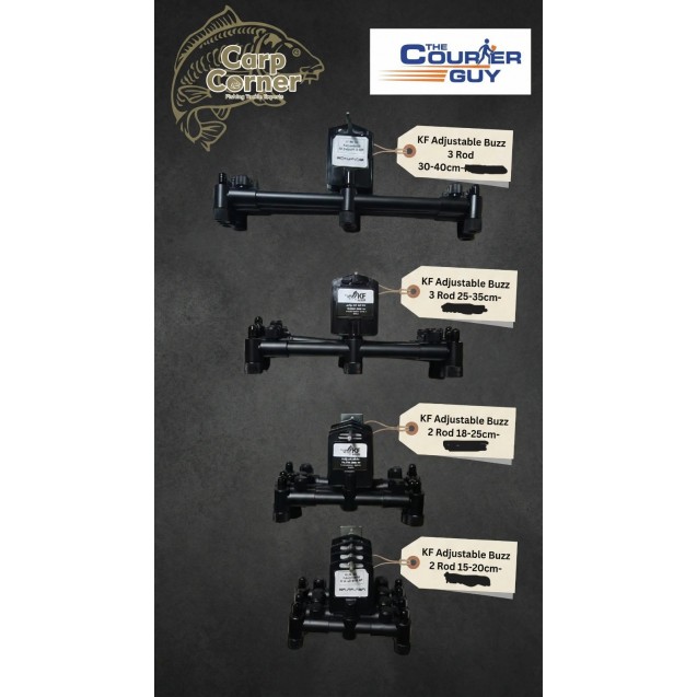 KFG Adjust Buzz Bars 2 Rod - Front 18-25cm (3007021)