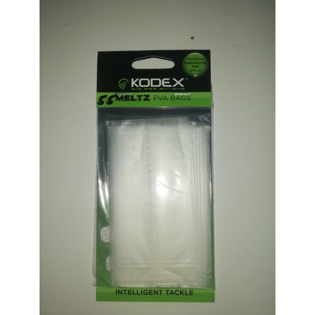 55 x 105mm Pva Bags Perforated Mini 20Pcs (2374)