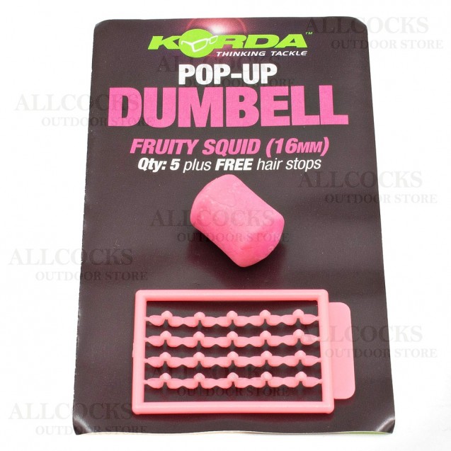 16MM Dumbell Pop - up - Fruity Squid (KPB2O)