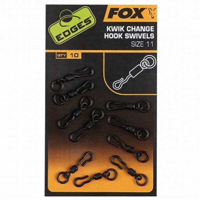Size 11 Kwik Change Mini Hook Swivels size - CAC763