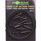 Lead Clip Action Pack - Silt (KLCAPS)
