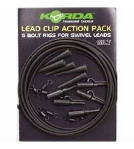 Lead Clip Action Pack - Silt (KLCAPS)