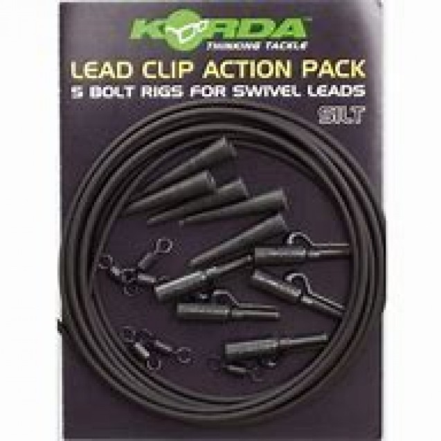Lead Clip Action Pack - Silt (KLCAPS)