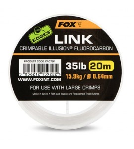  35LB Link Crimpable Illusion Fluorocarbon - 20M (CAC791)