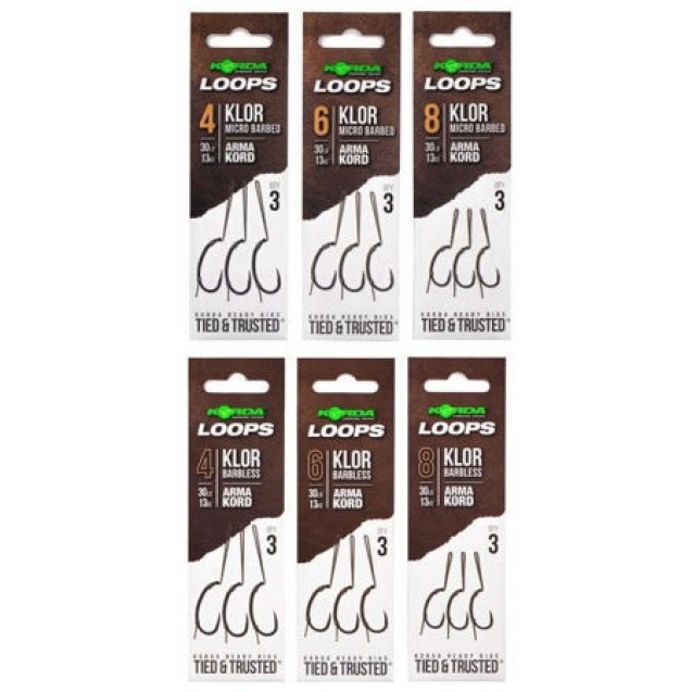 Size 6 Loops Klor - 30lb - 3pcs (KKR013)