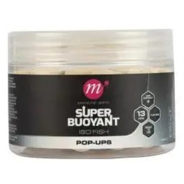 13mm Dedicated Base - Mix Mini Popups - Iso fish (MB1077)        