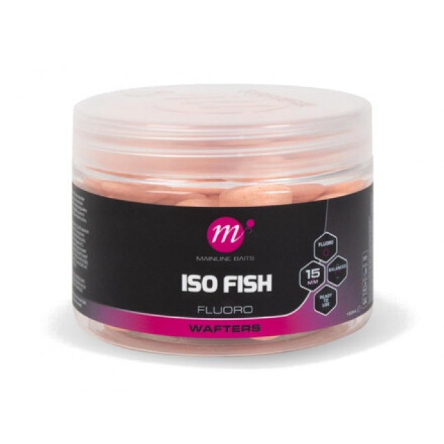 15mm Wafters - Iso Fish Fluoro Pink (M44008)